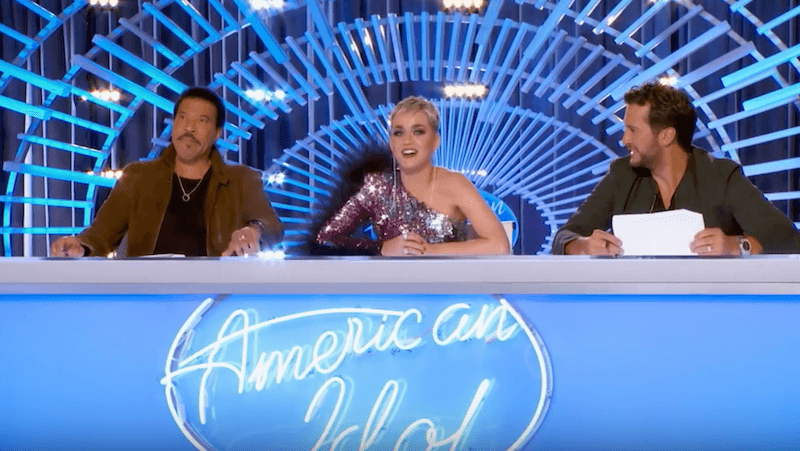 Katy Perry, Luke Bryan and Lionel Richie on 'American Idol'. 