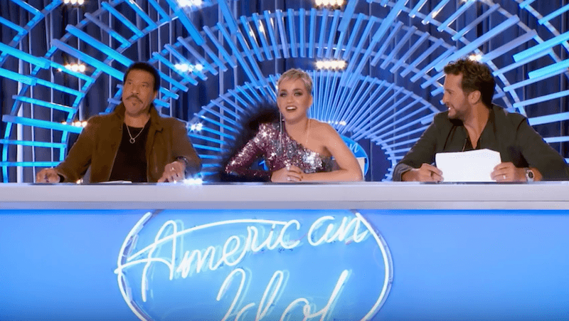 Katy Perry, Luke Bryan and Lionel Richie on 'American Idol'. Katy Perry, Luke Bryan and Lionel Richie on 'American Idol'.