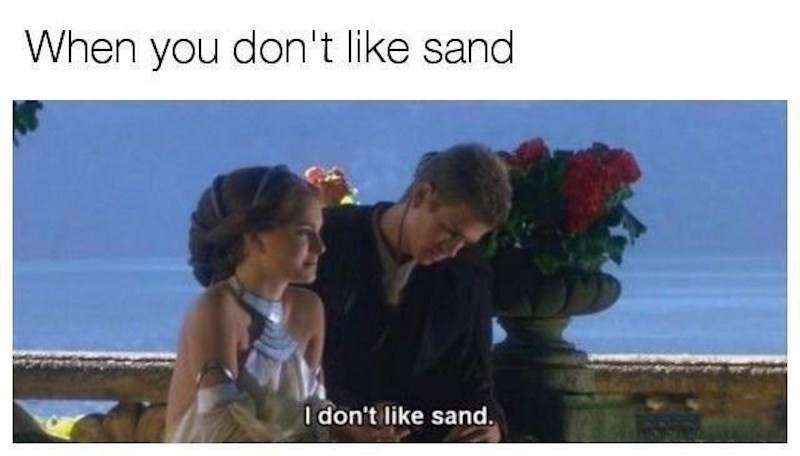 Anakin and Padme speaking on a balcony. Anakin and Padme speaking on a balcony.