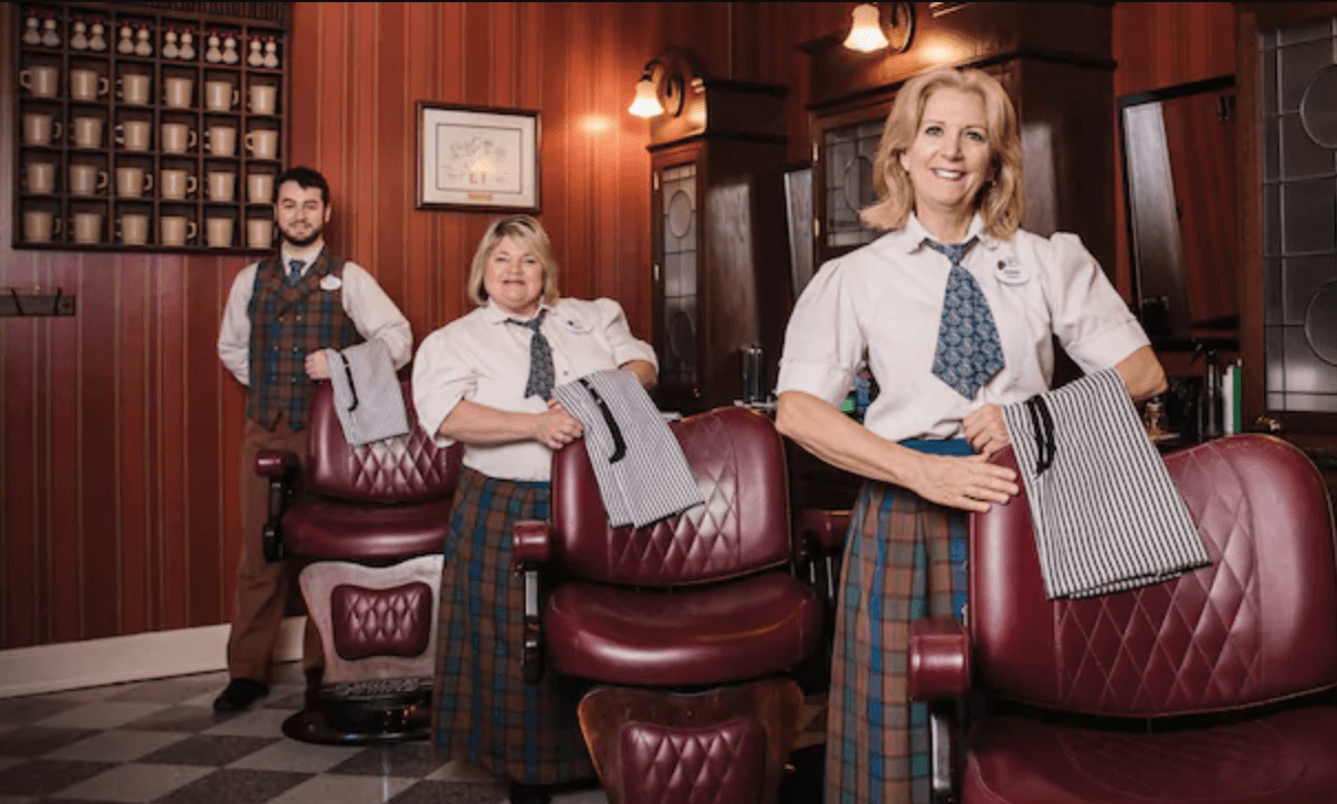 Barber shop disney
