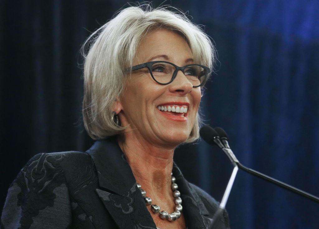 Secretary of Education Betsy DeVos Secretary of Education Betsy DeVos