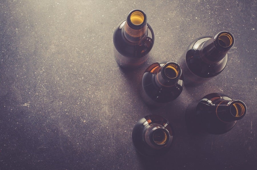 Beer bottles bottles