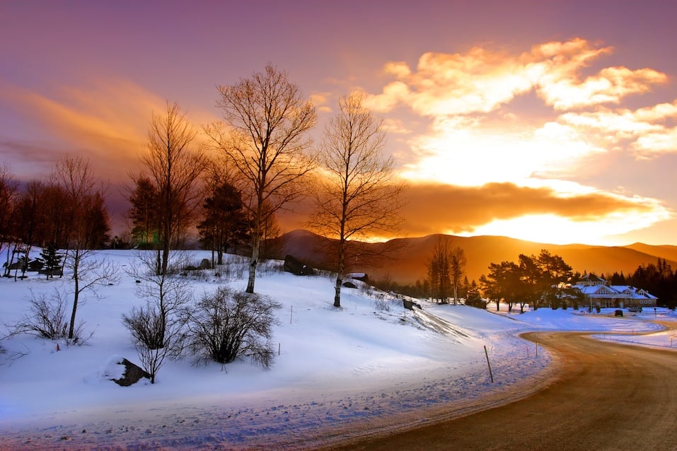 Winter at Bretton Woods, New Hampshire