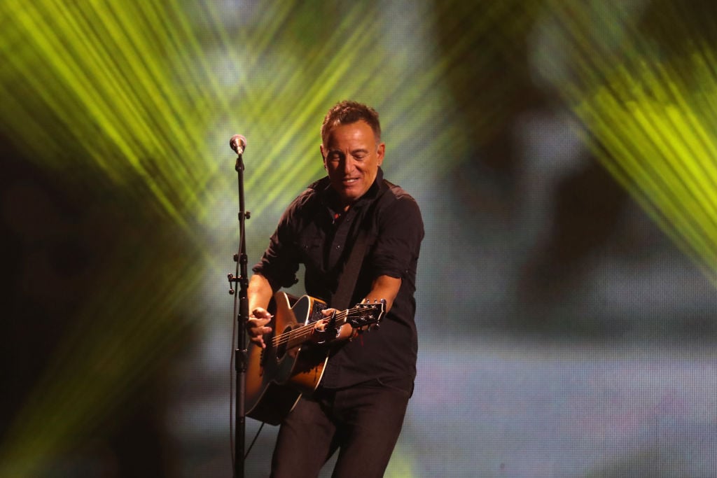 Bruce Springsteen performing Bruce Springsteen performing