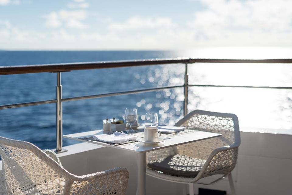 Crystal Cruises deck