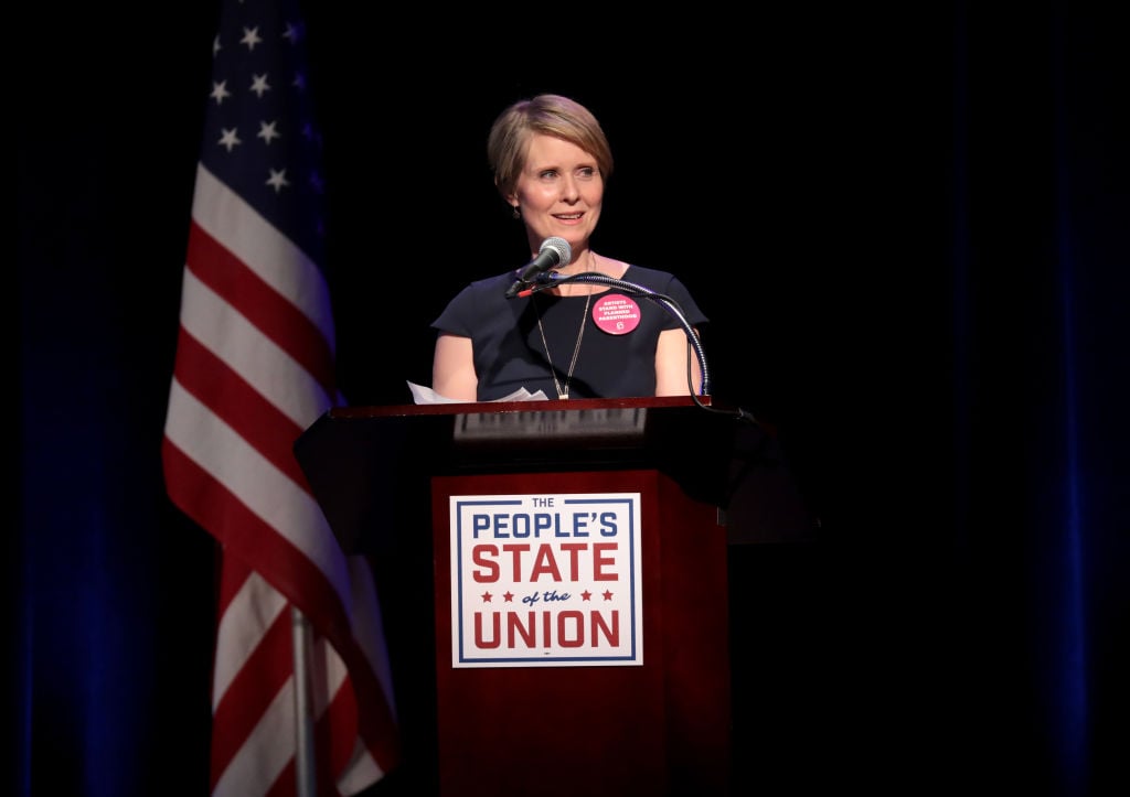 Cynthia Nixon state of the union