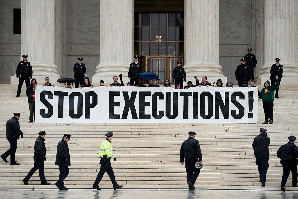 Protest against death penalty