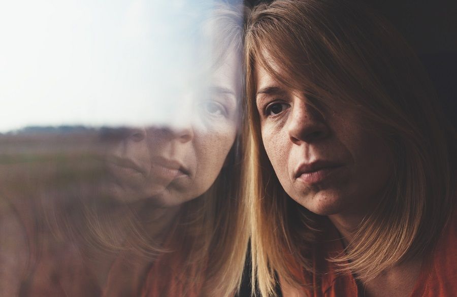Depressed woman Depressed woman