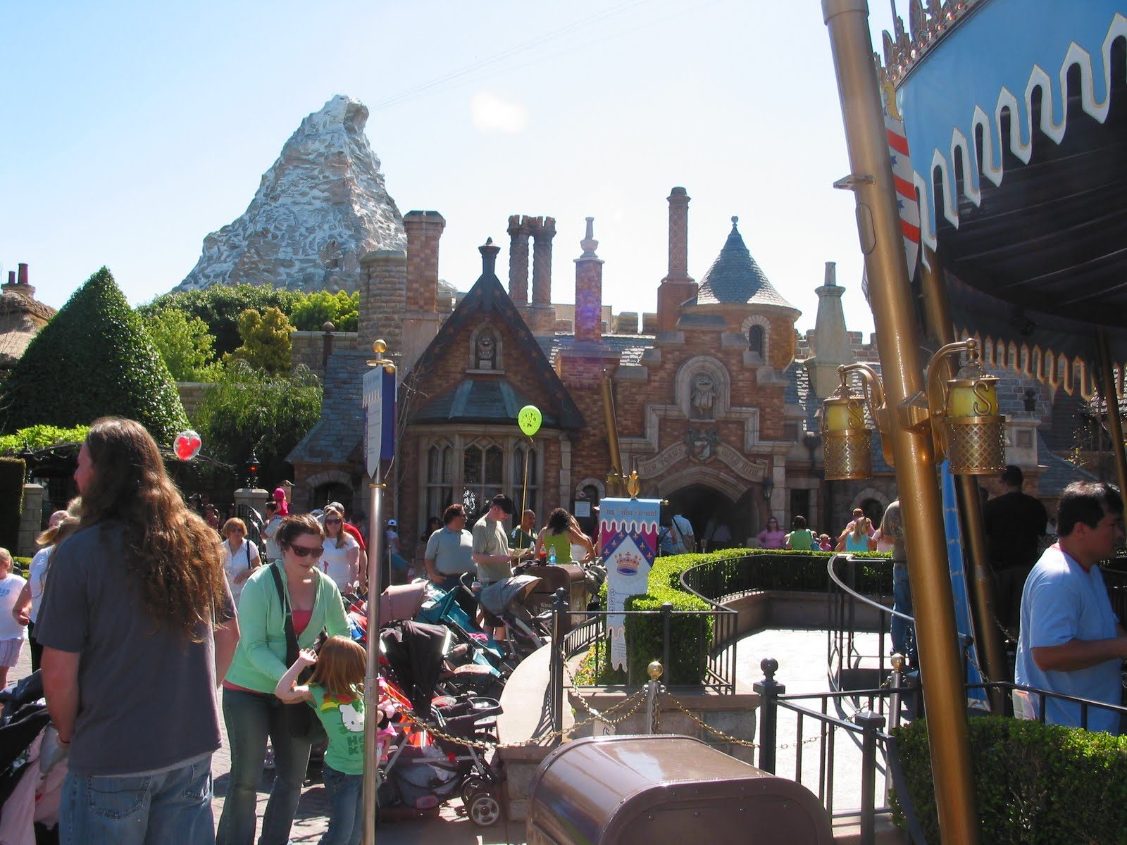 Disneyland crowd