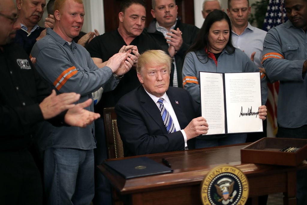 President Trump Signs Section 232 Proclamations On Steel And Aluminum Imports President Trump Signs Section 232 Proclamations On Steel And Aluminum Imports