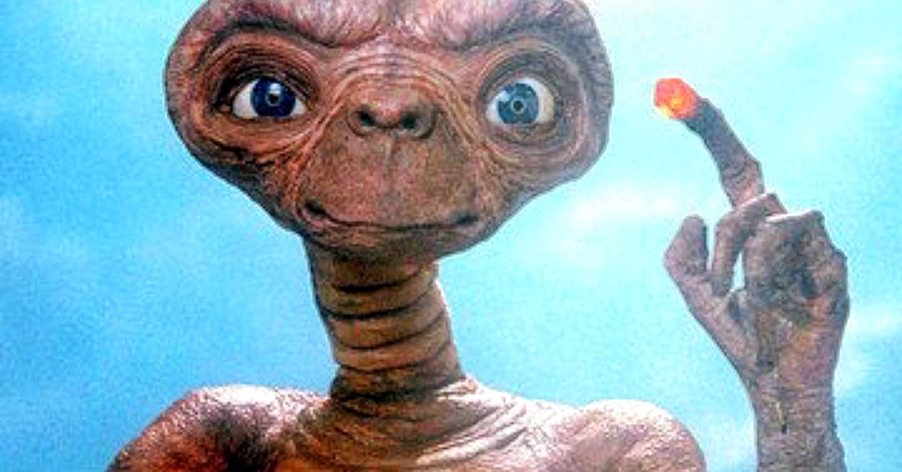E.T. The Extra Terrestrial Spielberg movie