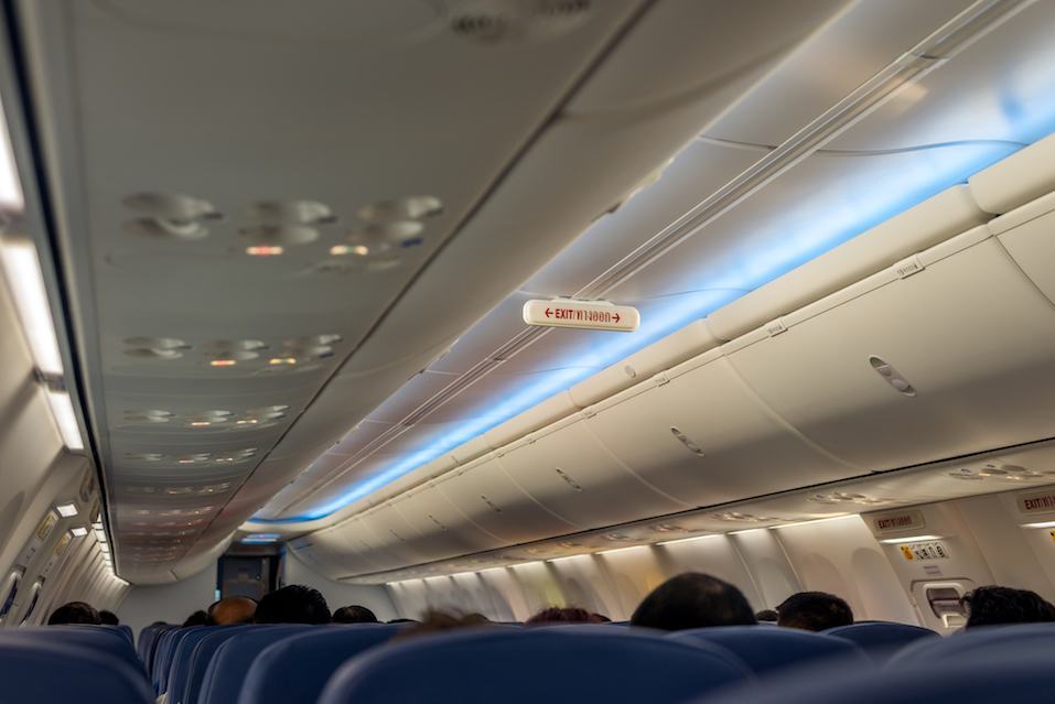 Emergency Exit Row in Airplane