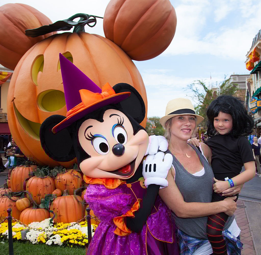 Family at disneyland Family at disneyland