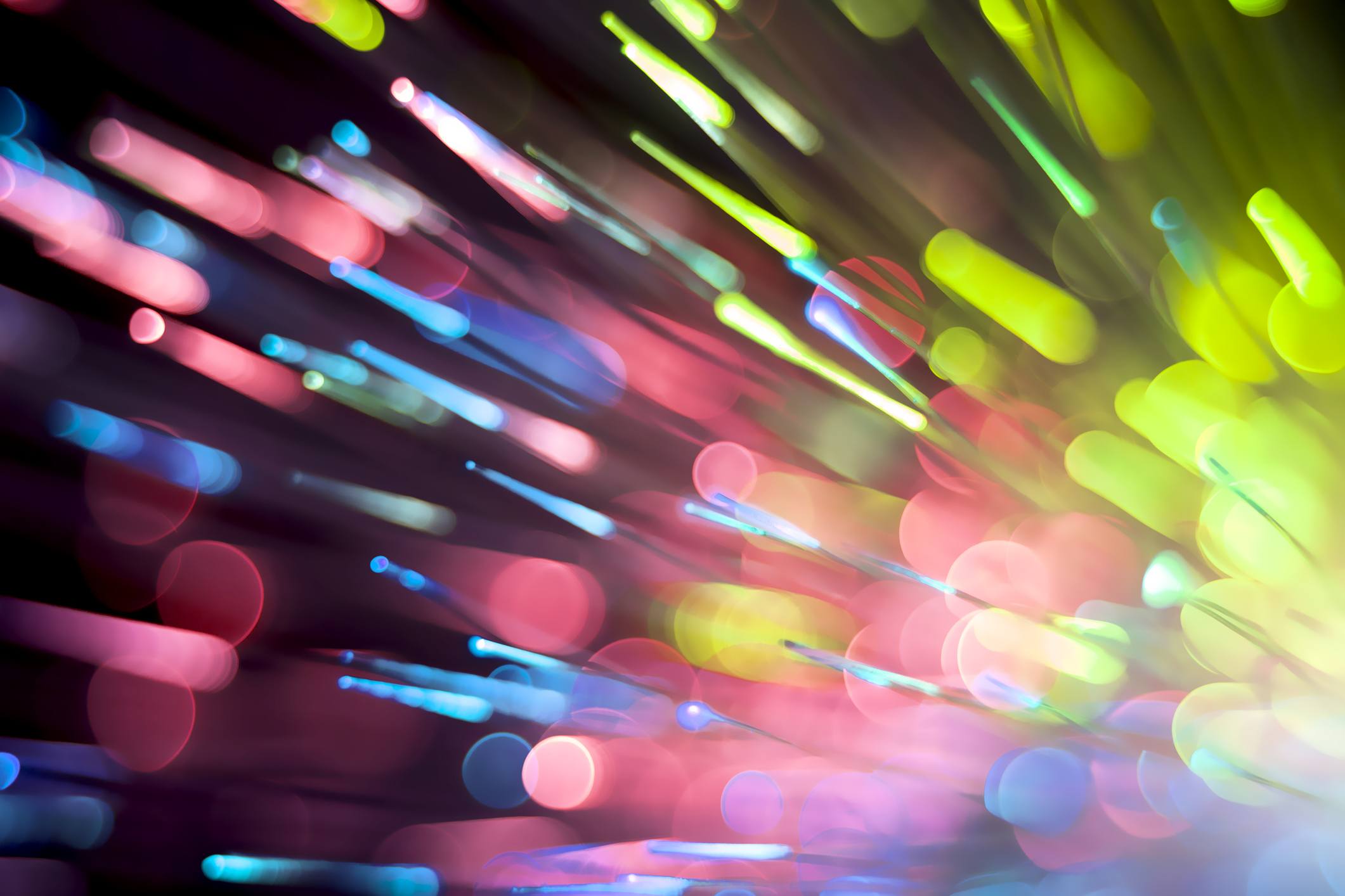 Colorful Fiber optic lights