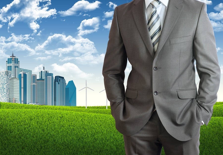 Businessman standing Businessman standing