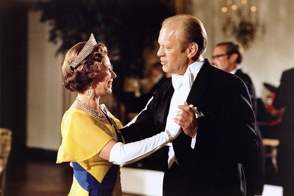 Gerald Ford and Queen Elizabeth