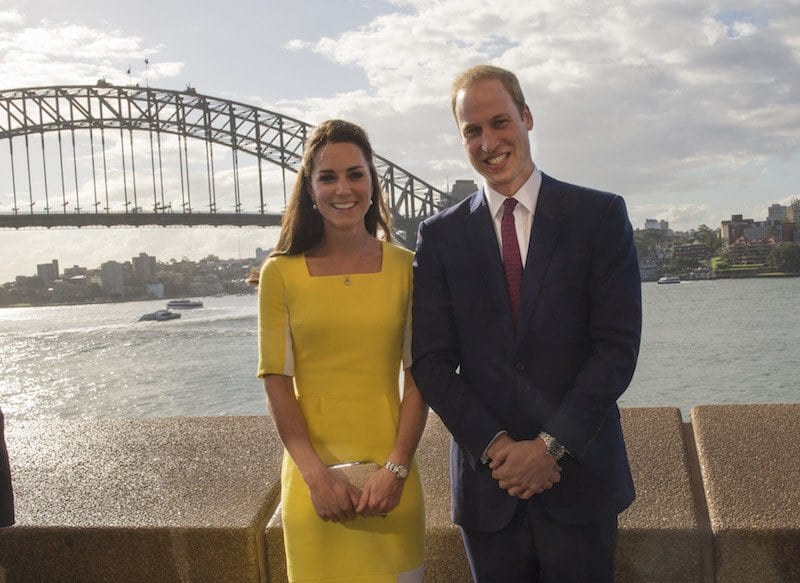 Sydney Opera House Reception The Duke and Duchess attended a Reception hosted by the Governor and Premier of New South Wales. The Duke made a short speech. They met former Australian cricketer Glenn McGrath and Australian Women's Cricketer Ellyse Perry and posed with the World Cup 2015 Trophy.<br /> Sydney Opera House Reception The Duke and Duchess attended a Reception hosted by the Governor and Premier of New South Wales. The Duke made a short speech. They met former Australian cricketer Glenn McGrath and Australian Women's Cricketer Ellyse Perry and posed with the World Cup 2015 Trophy.<br />