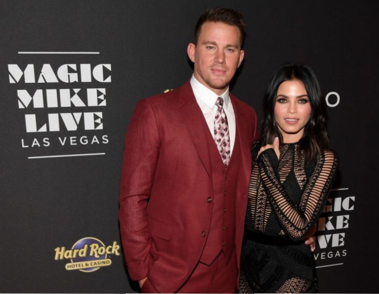 Actor Channing Tatum (L) and actress Jenna Dewan Tatum attend the grand opening of "Magic Mike Live Las Vegas" at the Hard Rock Hotel & Casino on April 21, 2017 in Las Vegas, Nevada.