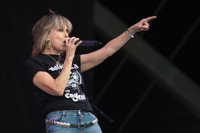 Chrissie Hynde, of The Pretenders, performs on the Other Stage at the Glastonbury Festival of Music and Performing Arts on Worthy Farm near the village of Pilton in Somerset, south-west England on June 23, 2017. / AFP PHOTO / OLI SCARFF (Photo credit should read OLI SCARFF/AFP/Getty Images) Chrissie Hynde, of The Pretenders, performs on the Other Stage at the Glastonbury Festival of Music and Performing Arts on Worthy Farm near the village of Pilton in Somerset, south-west England on June 23, 2017. / AFP PHOTO / OLI SCARFF (Photo credit should read OLI SCARFF/AFP/Getty Images)
