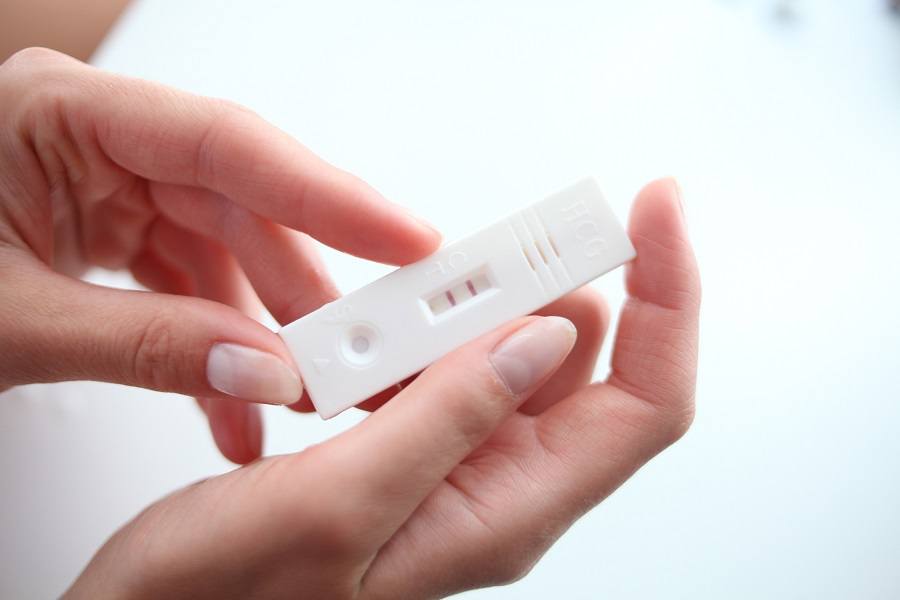 Pregnancy test strip