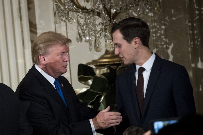 Donald Trump and Jared Kushner