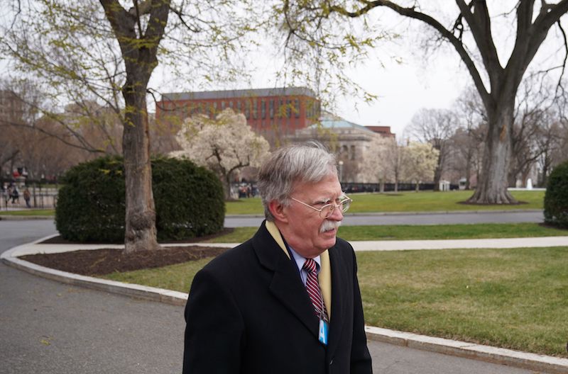 National security advisor designate John Bolton