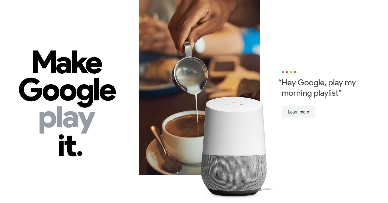 Google Home playlist