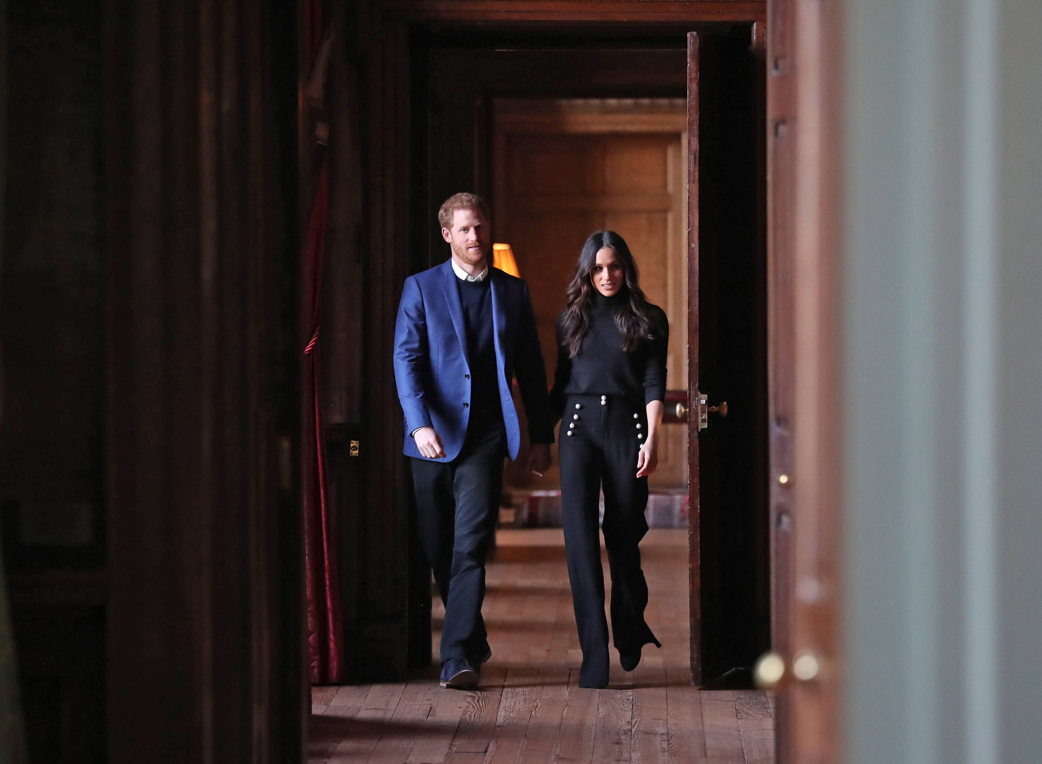 Prince Harry And Meghan Markle Visit Edinburgh