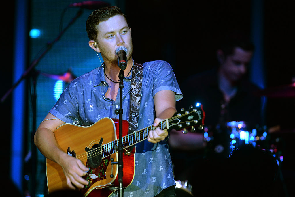 Scotty McCreery performs during the WME Party at the IEBA 2015 Conference