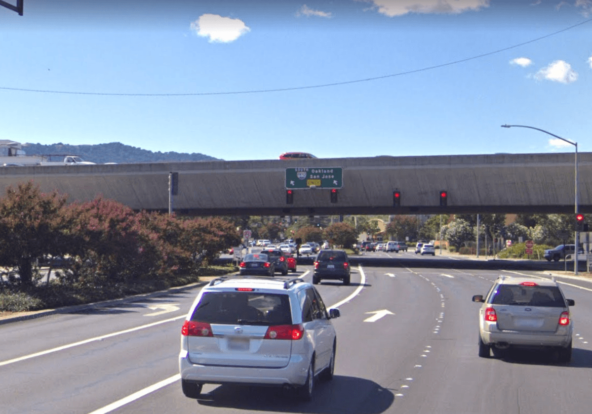 Interstate 680 bridge