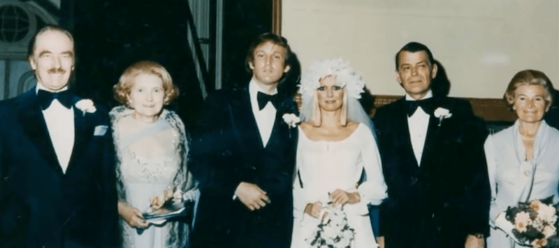 Ivana Trump's wedding