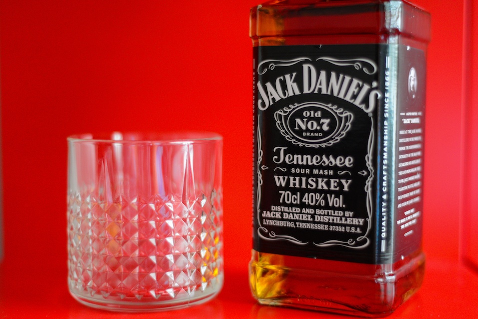 Jack Daniels whiskey bottle