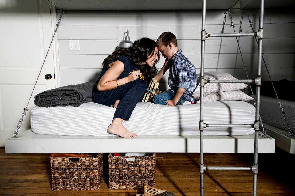 Joanna Gaines Joanna Gaines and her son