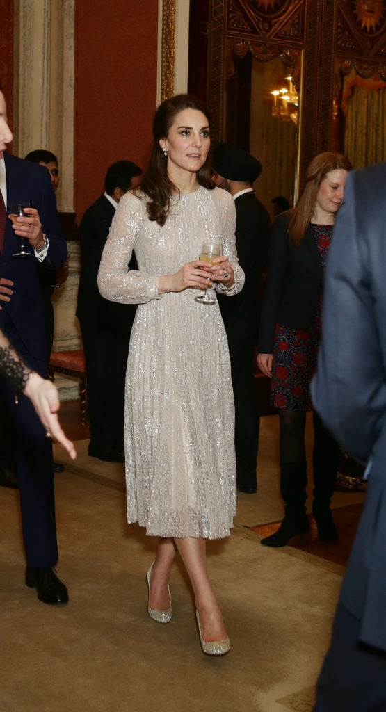 Kate Middleton in Erdem India Year Of Culture