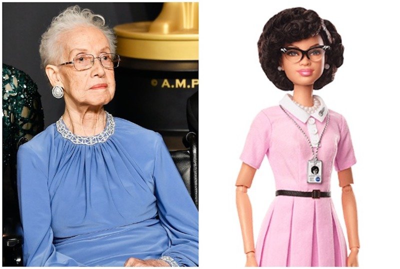 Katherine Johnson collage. Katherine Johnson collage.