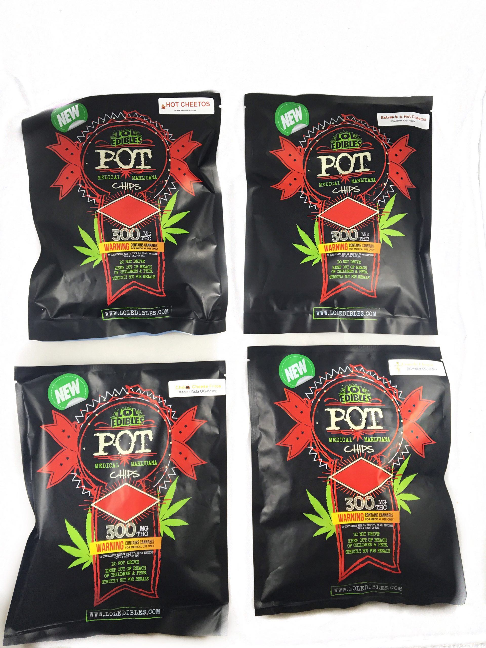 LOL edibles pot chips