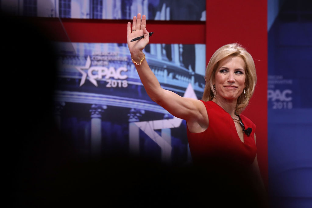 Fox News Channel host Laura Ingraham addresses the Conservative Political Action Conference