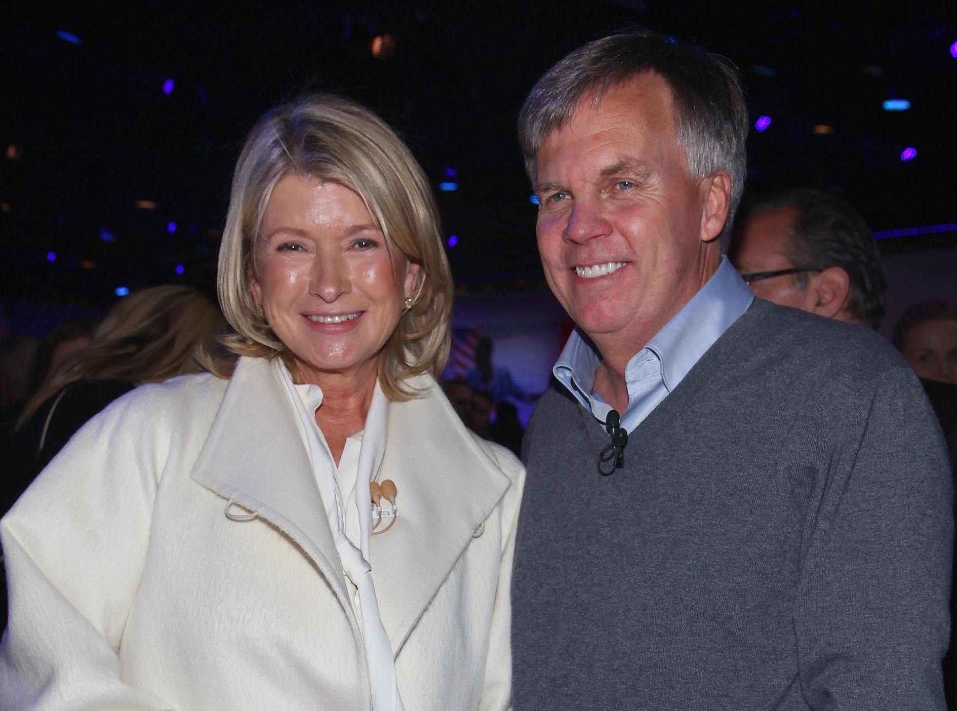 Martha Stewart and Ron Johnson at JcPenney Launch event