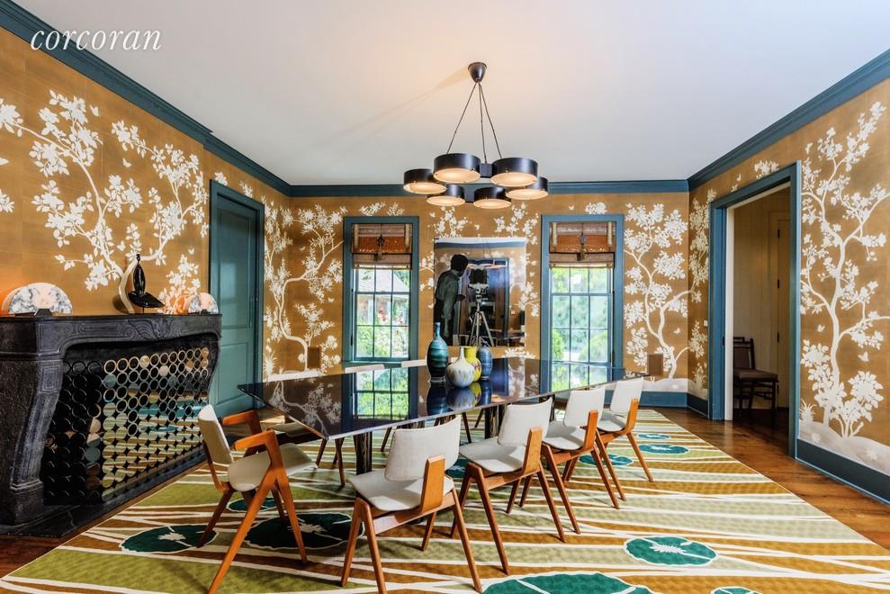 Matt Lauer house dining room