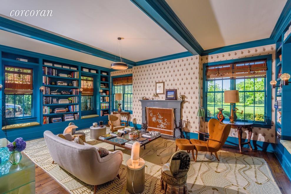 Matt Lauer house living room