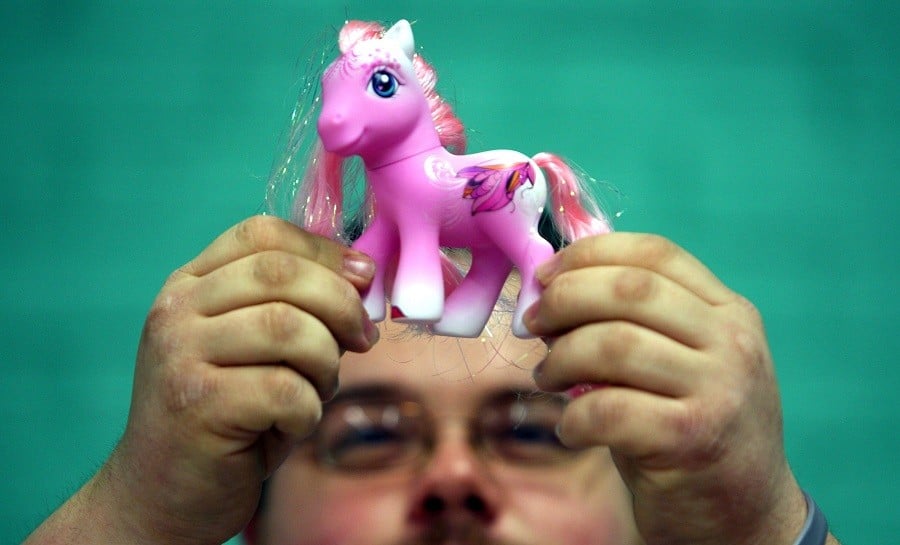 Chris Sallis from Sheffield looks at My Little Pony Chris Sallis from Sheffield looks at My Little Pony