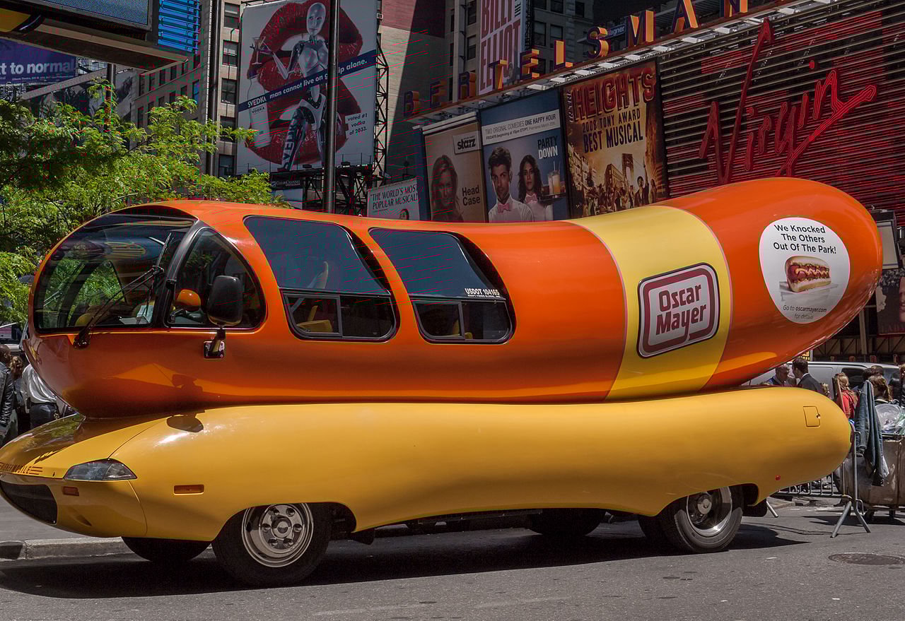Oscar Mayer weiner mobile