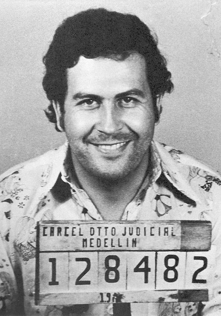 Pablo Emilio Escobar mugshot
