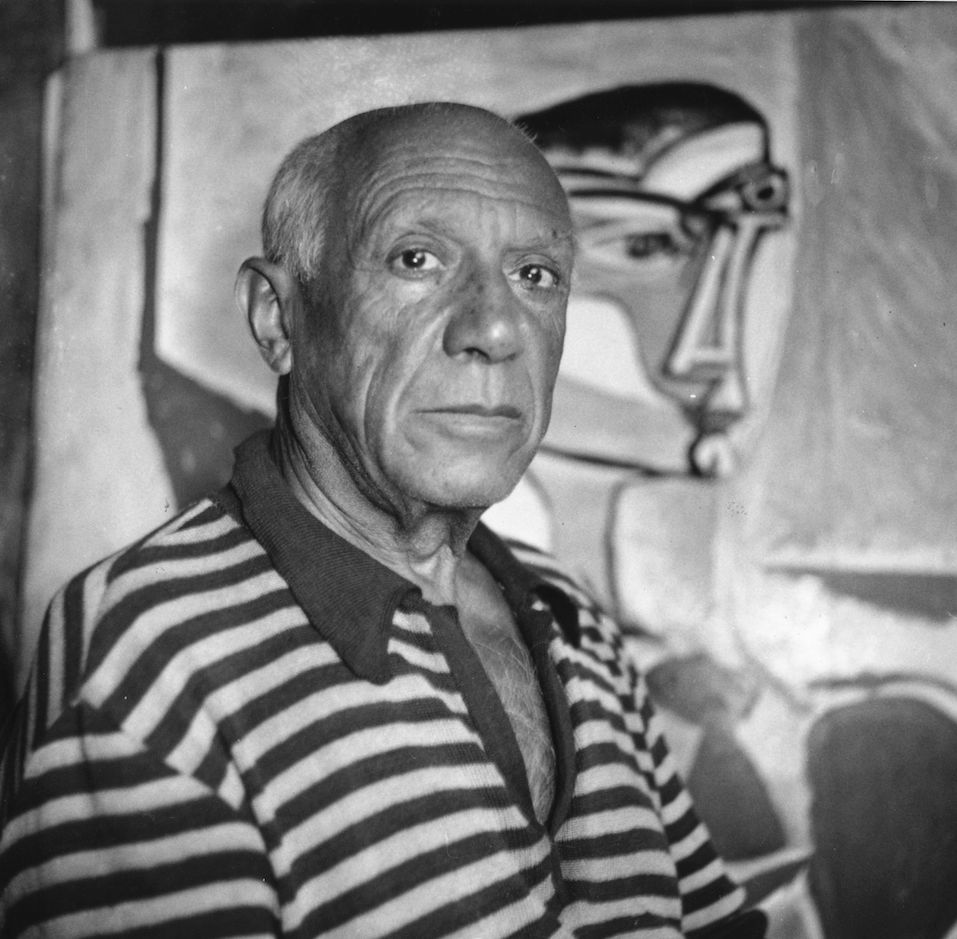 Spanish artist Pablo Picasso