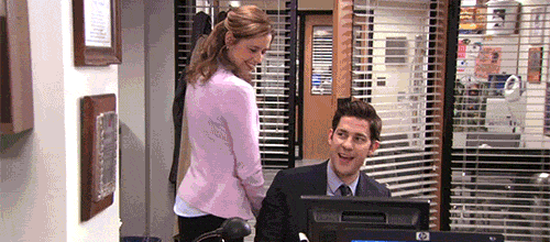 Pam and Jim gif