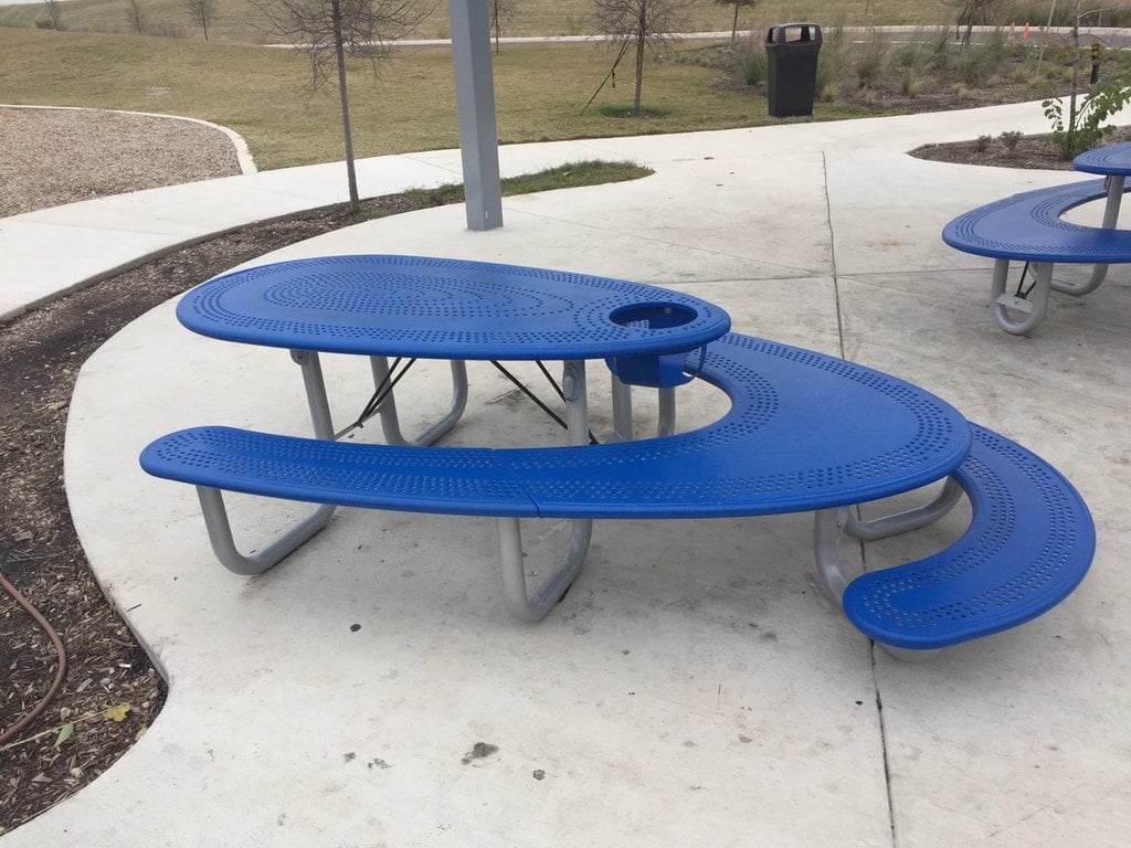 Picnic table kids wheelchairs