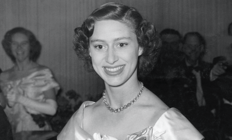 Princess Margaret smiling at an event. 