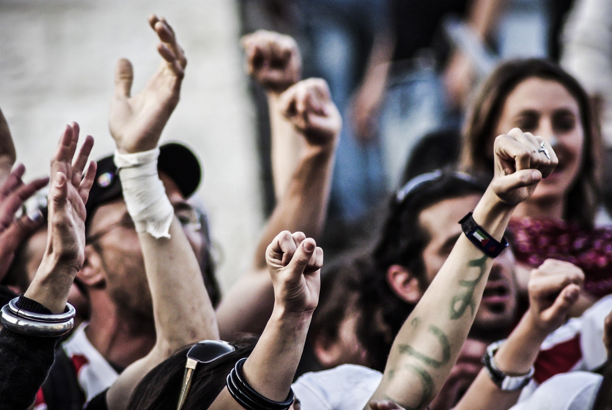 Activists Protesting