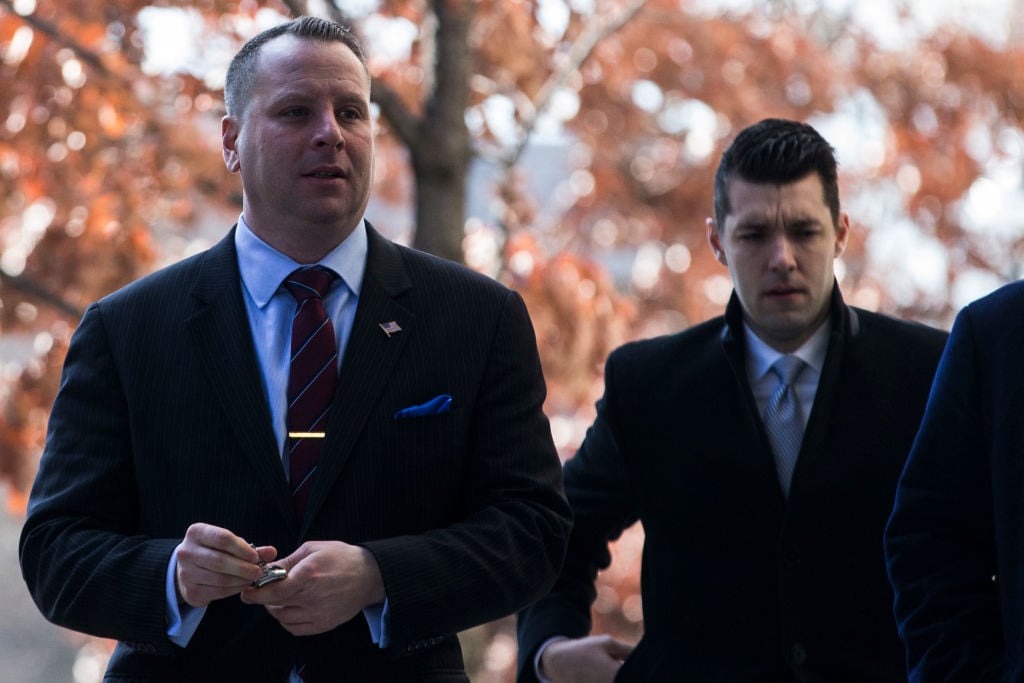 Former Trump Campaign Advisor Sam Nunberg Appears For Federal Court Appearance