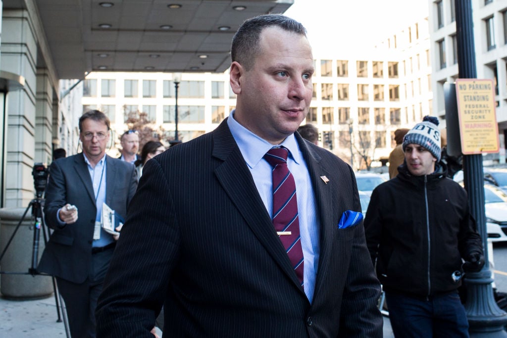 Former Trump Campaign Advisor Sam Nunberg Appears For Federal Court Appearance